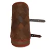 Kožené vikingské náholenice