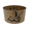 Legacy of Valor Leather Bracelet (4.5 cm)