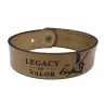 Legacy of Valor Leather Bracelet