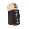 Lederarmband mit Thors Hammer