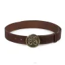 Celtic Hound Leather Belt