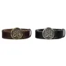 Celtic Hound Leather Belt