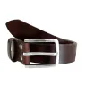 Men's leather belt - formal