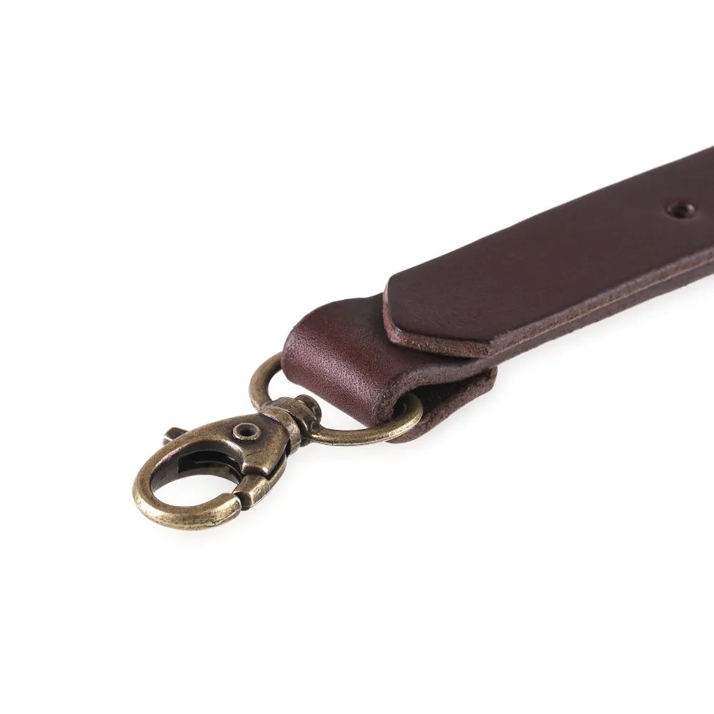 Leather bag strap (2 cm width)