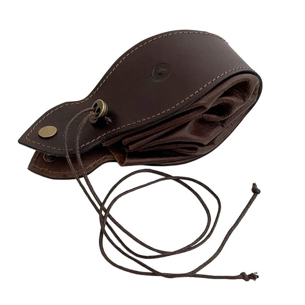 Leather Dice Pouch and Tray