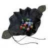 Leather Dice Pouch and Tray