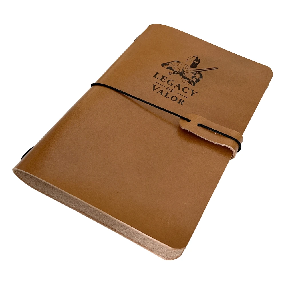 Legacy of Valor Leather Journal