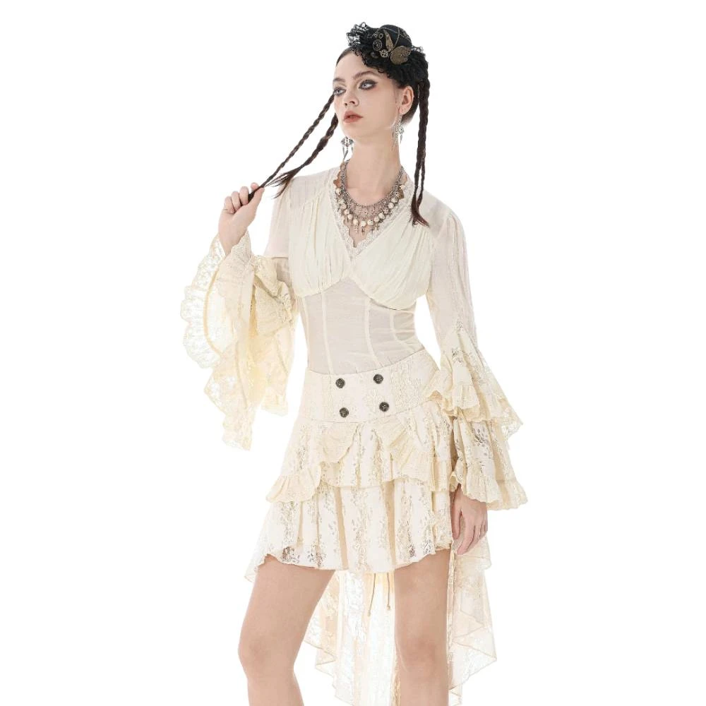 Steampunk Lace Blouse