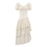 Steampunk Asymmetrical Lace Dress