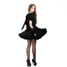 Kurzer Lolita-Rock Gothic - Lottie
