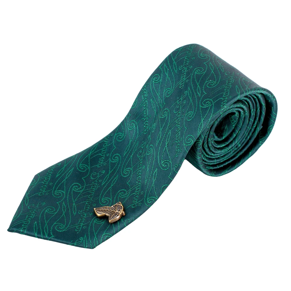 The Lord of the Rings Tie - Elvish Script
