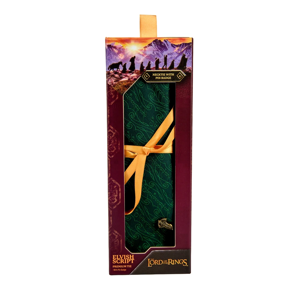 The Lord of the Rings Tie - Elvish Script