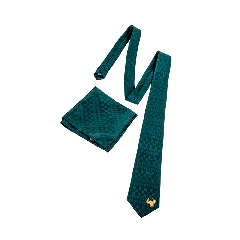Warhammer 40,000 Tie and Pocket Square Set - Orks