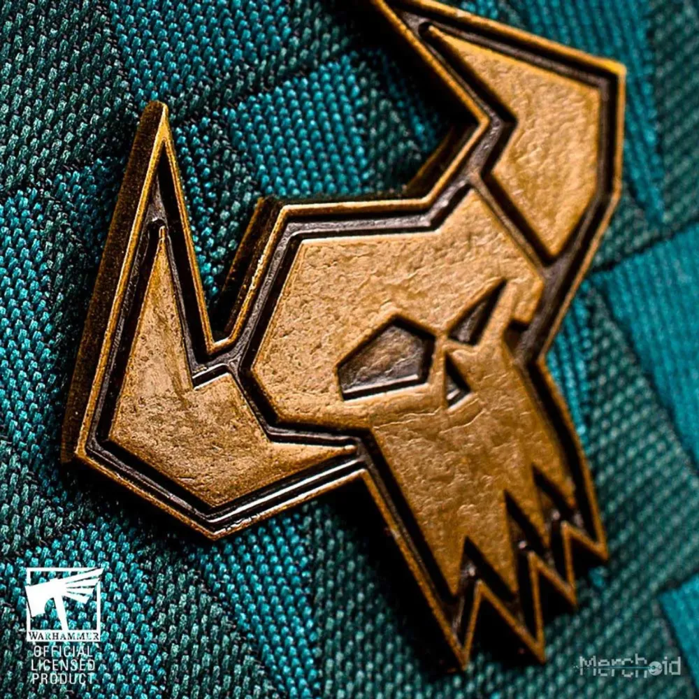 Warhammer 40,000 Tie and Pocket Square Set - Orks