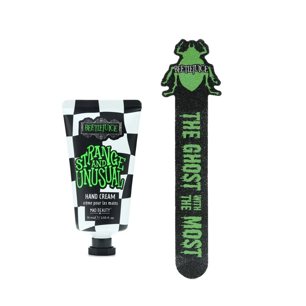Beetlejuice Hand Cream and Nail File Set