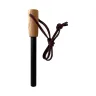 Feuerstahl mit Holzgriff 10 cm