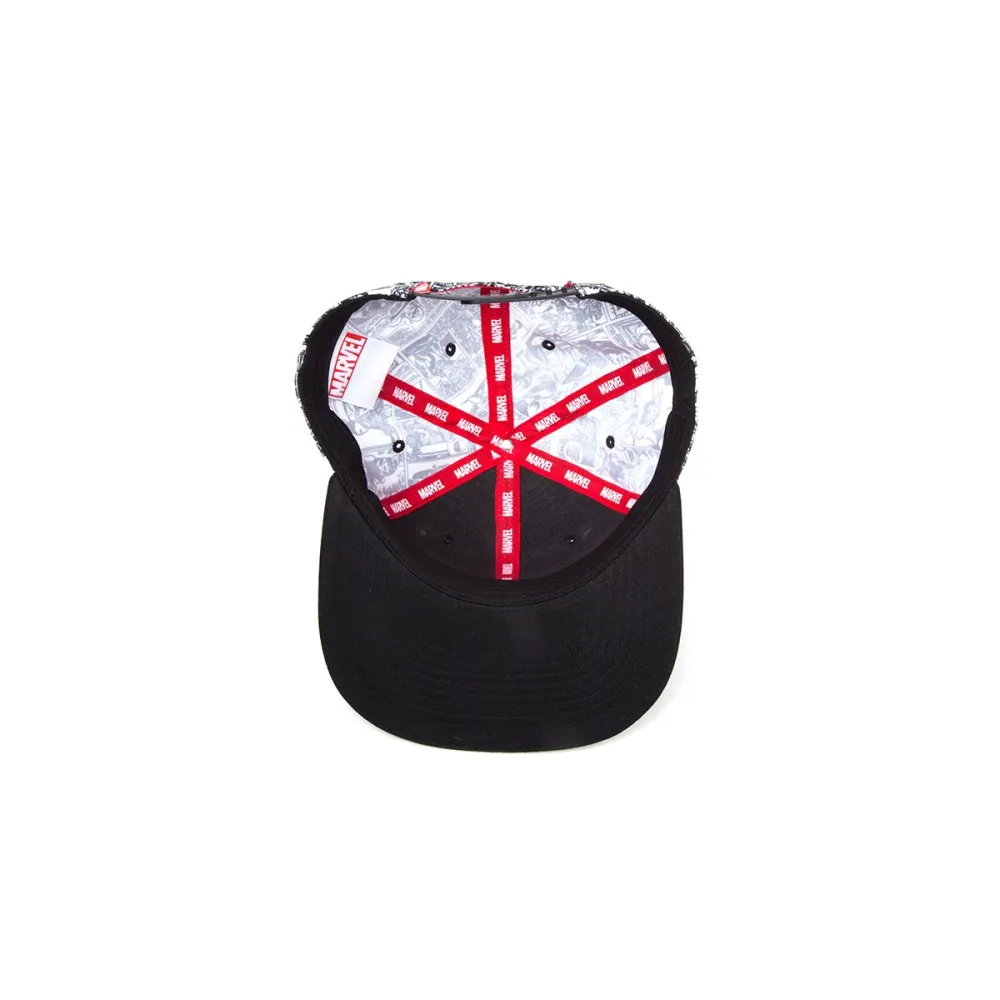 Marvel Cap - Classic Red and White Logo