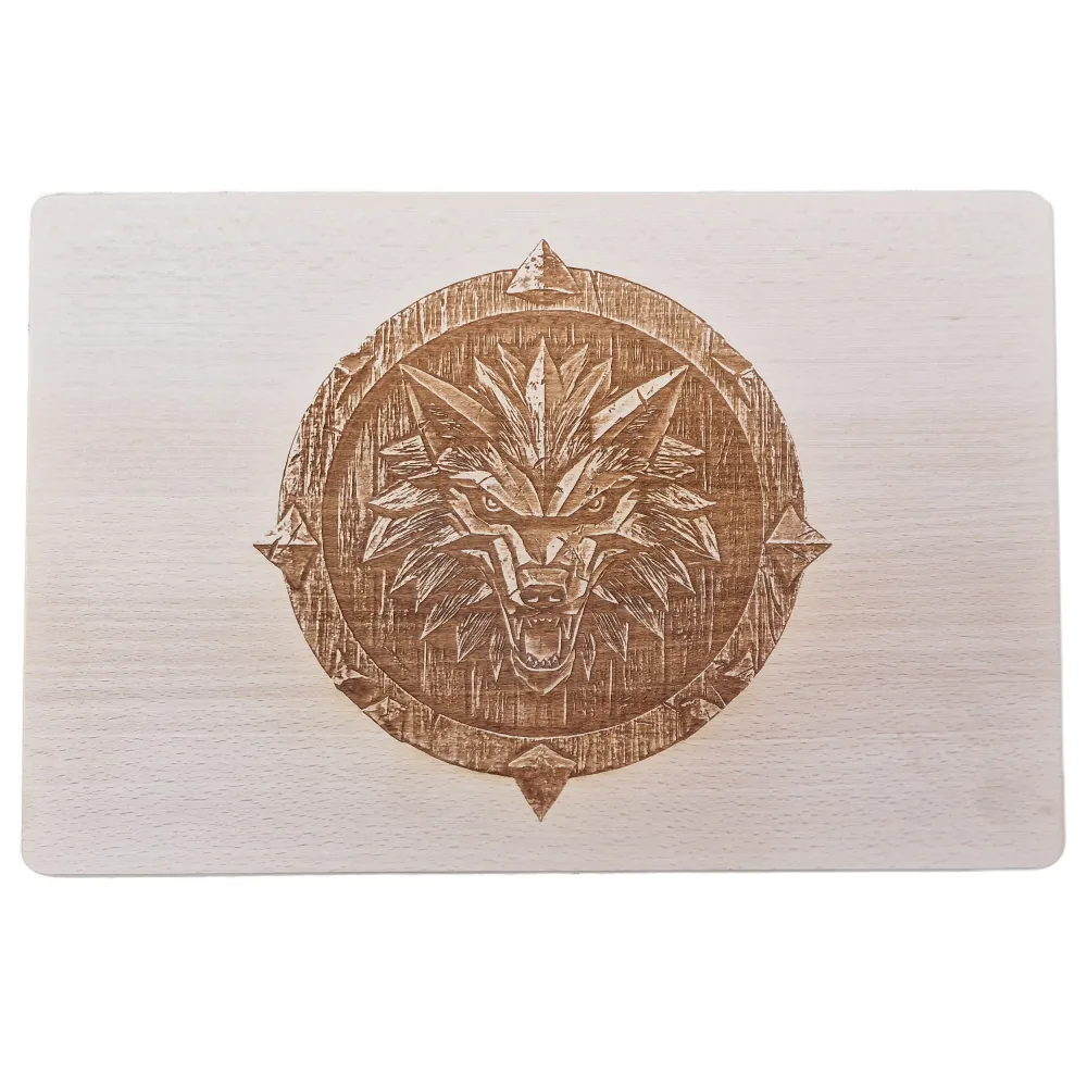 The Witcher Cutting Board - Wolf