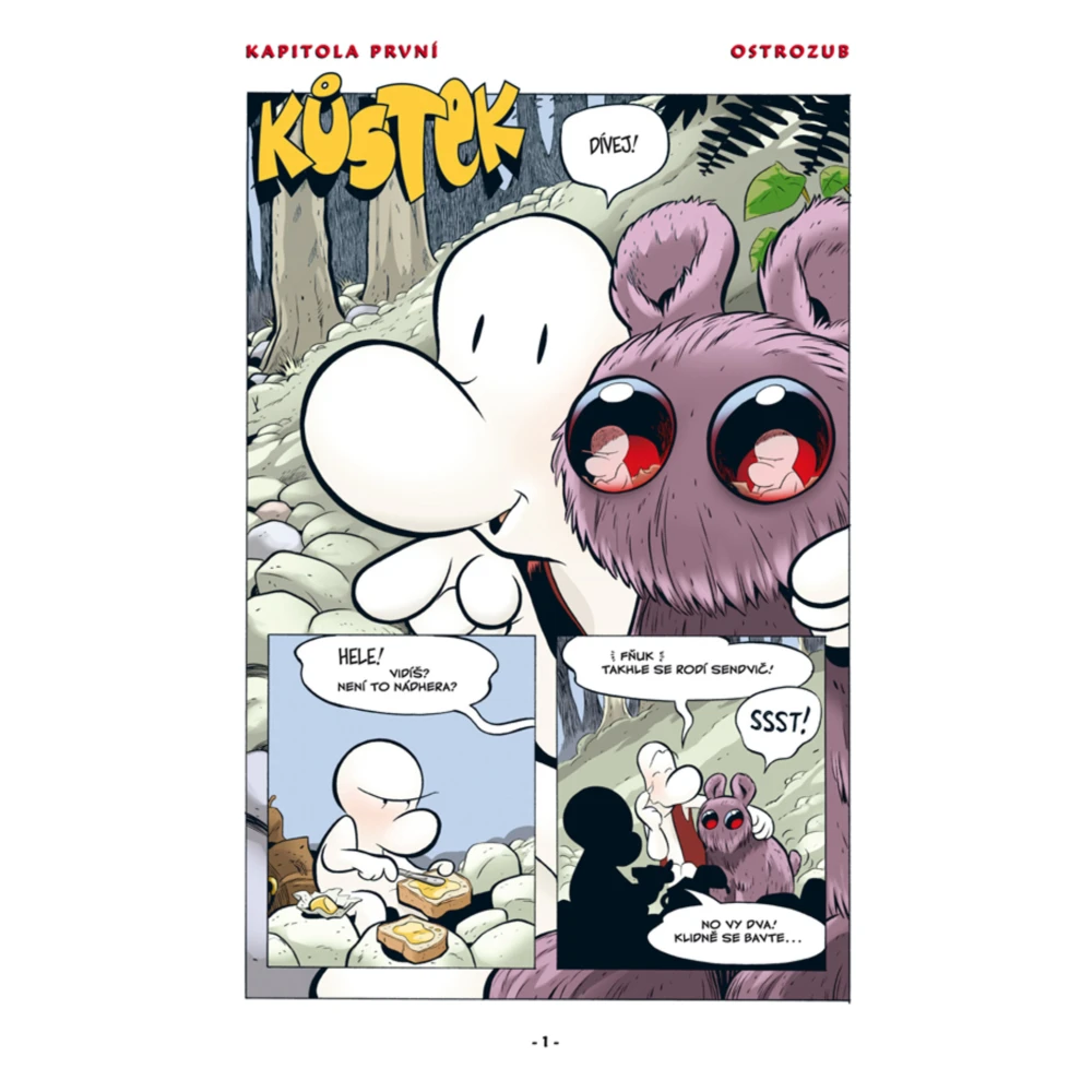 Kůstek 5: Ostrozub, vládce východního pomezí (barevné vydání)
