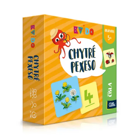 Kvído chytré pexeso - Čísla