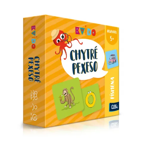 Kvído chytré pexeso - Písmena