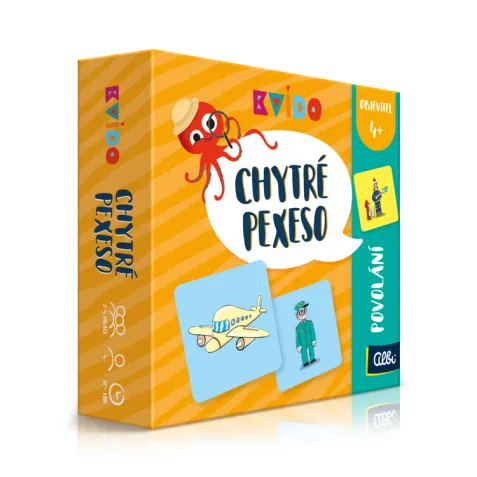 Kvído chytré pexeso - Povolání