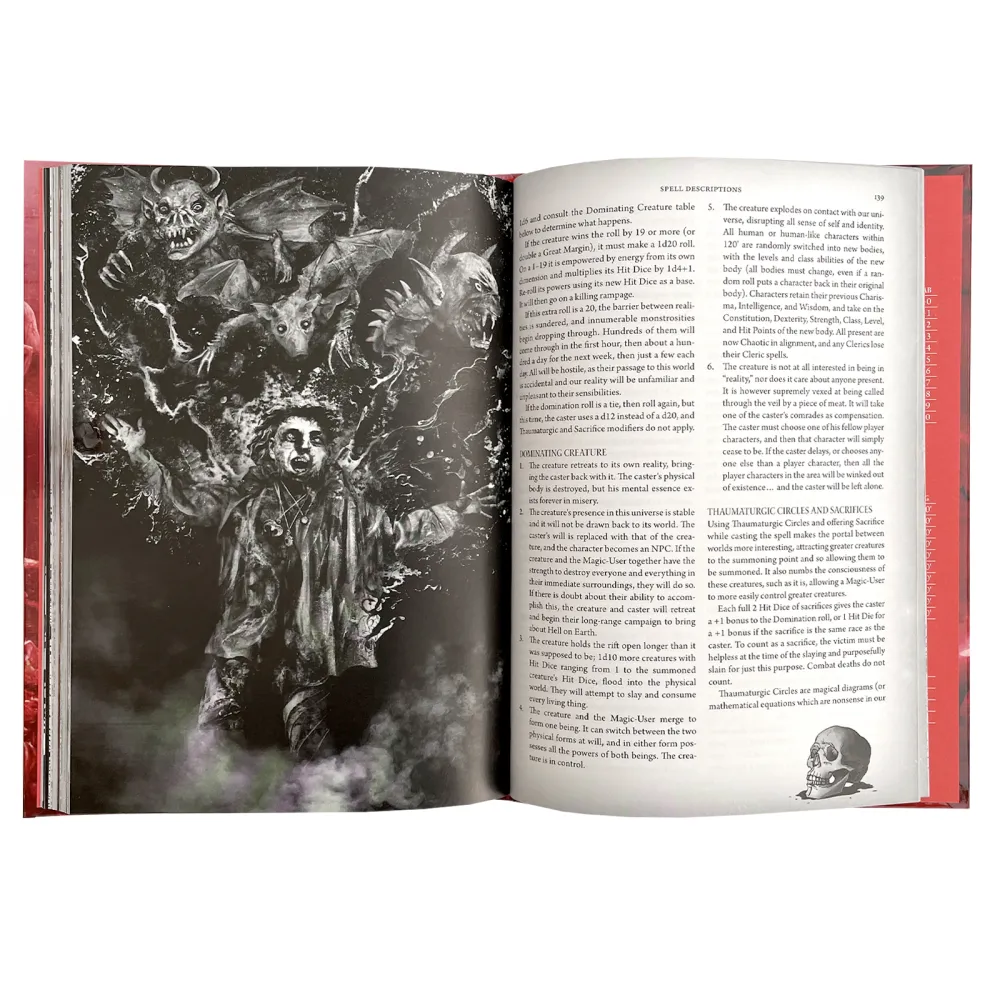 Lamentations of the Flame Princess RPG (alternate cover)