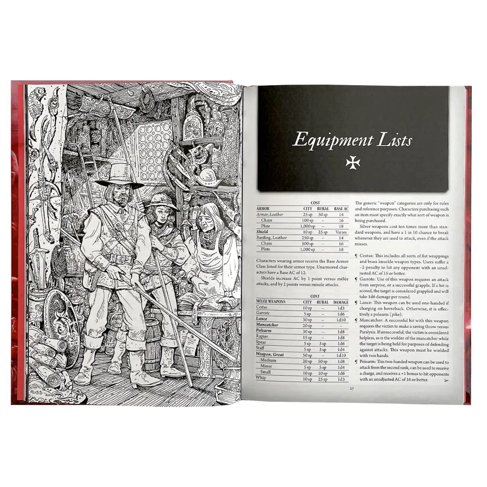 Lamentations of the Flame Princess RPG (alternate cover)