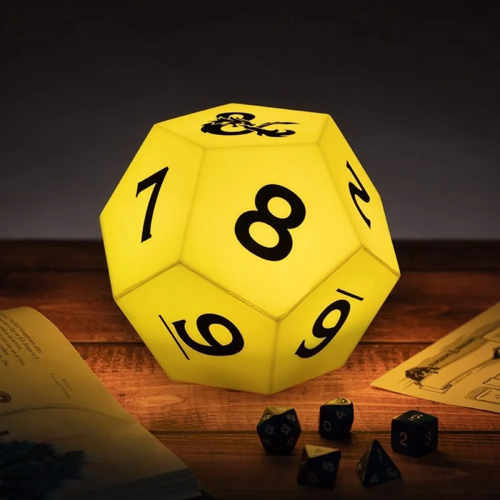 Dungeons & Dragons D12 Lampe