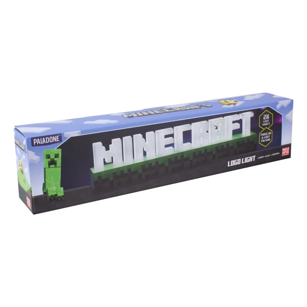 Lampička Minecraft - Logo
