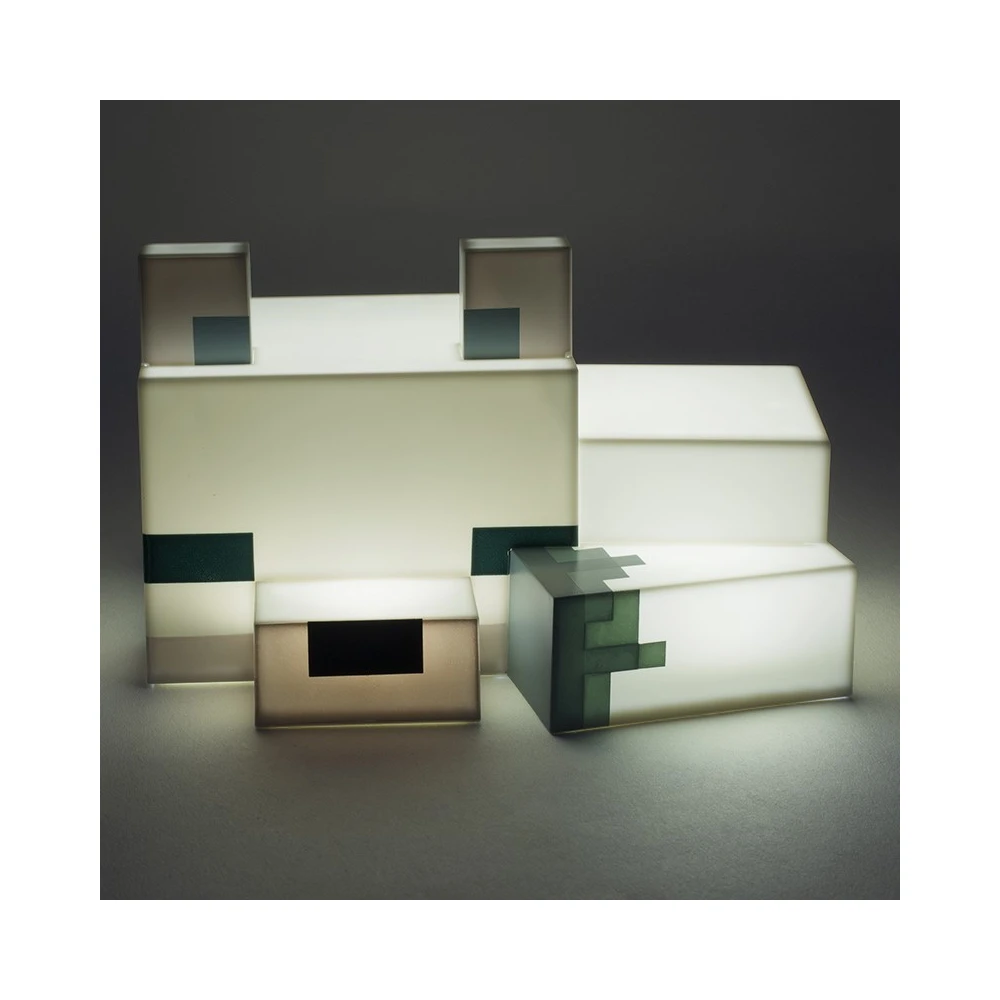 Lampa Minecraft - Polárna líška - poškodený obal