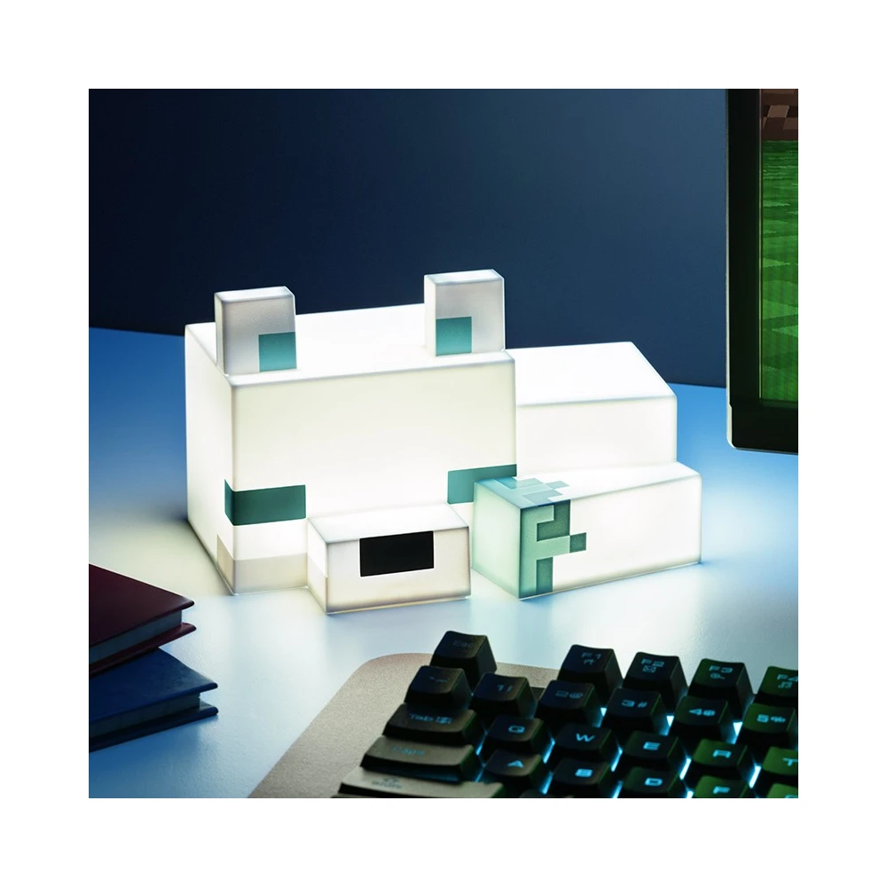 Lampa Minecraft - Polárna líška - poškodený obal