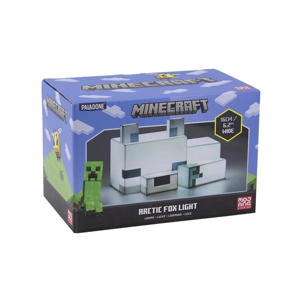 Lampa Minecraft - Polárna líška - poškodený obal