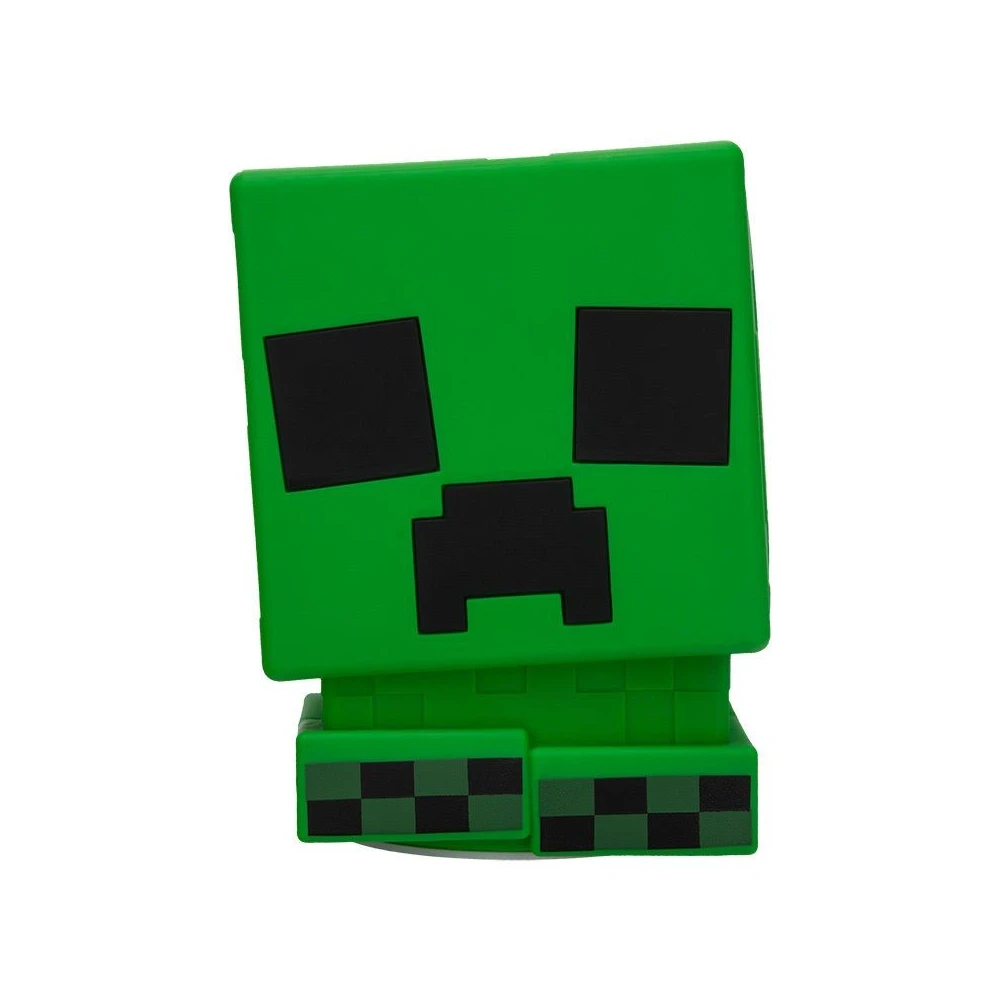 Lampička Minecraft SquishyGlo - Creeper, silikónová