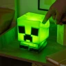 Lampička Minecraft SquishyGlo - Creeper, silikónová