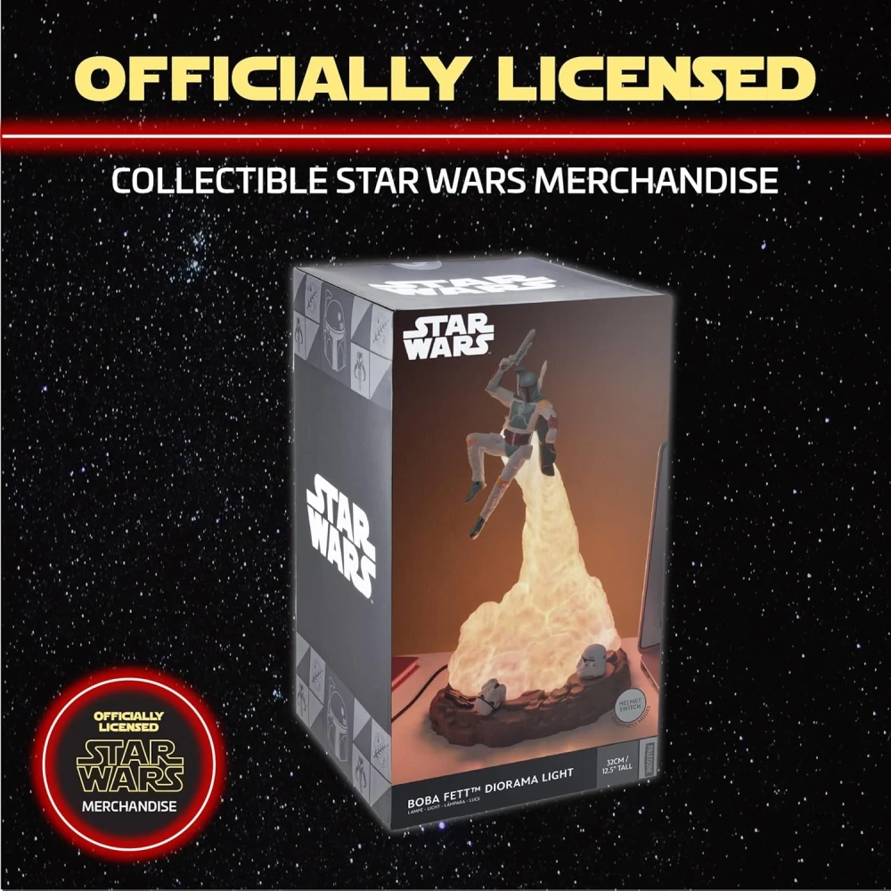 Lampička Star Wars - Boba Fett