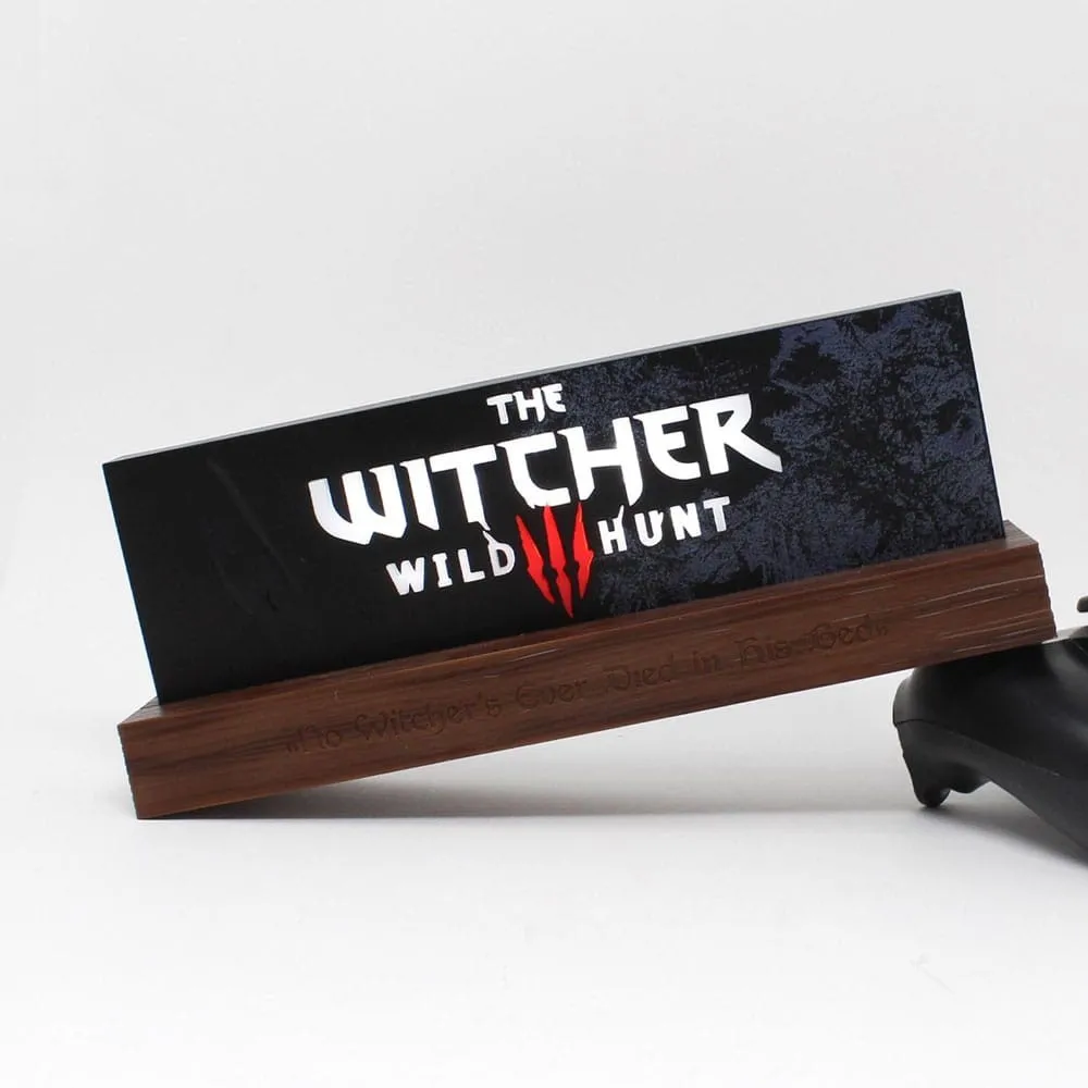 Witcher Lampe - Wild Hunt Logo