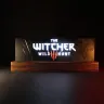 Witcher Lampe - Wild Hunt Logo