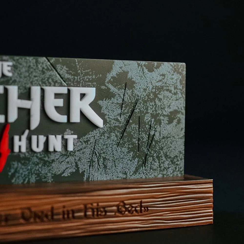 Witcher Lampe - Wild Hunt Logo
