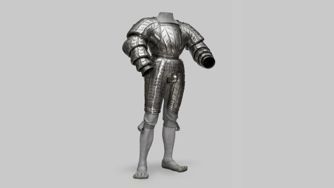Armor from the Kunsthistorisches Museum dated to 1523