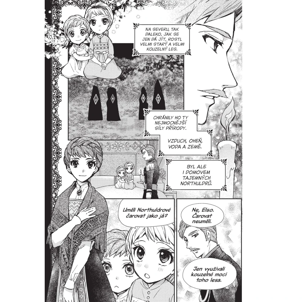 Ledové království 2 - manga