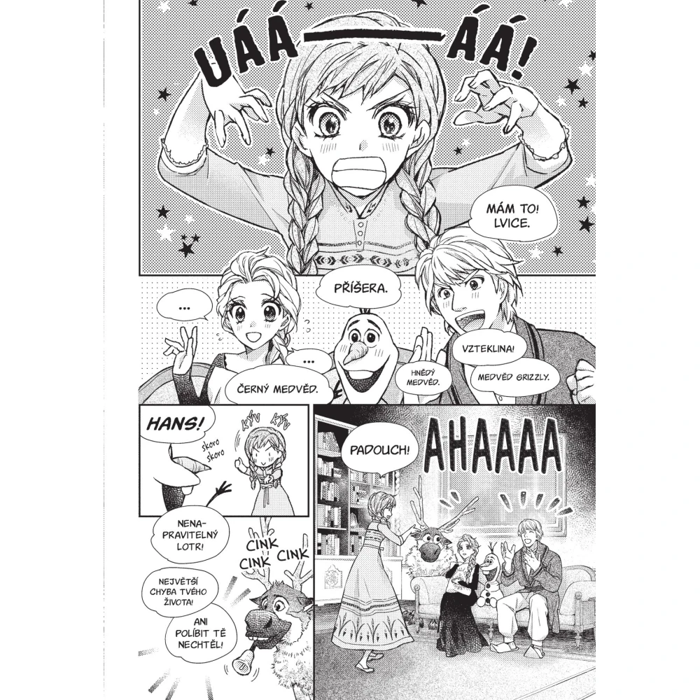 Ledové království 2 - manga