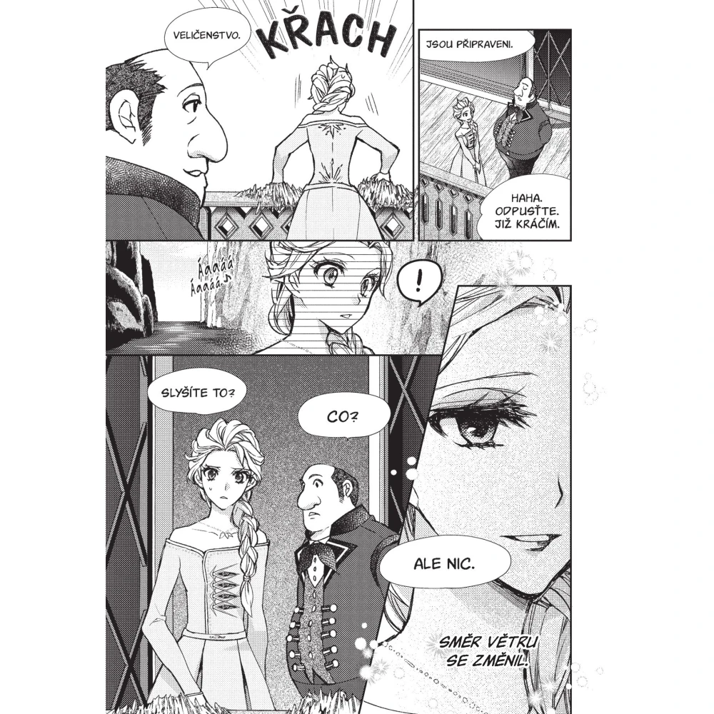 Ledové království 2 - manga