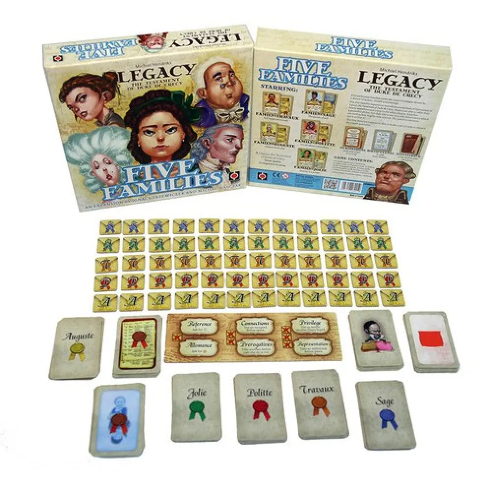 Legacy: The Testament of Duke de Crecy - Five Families