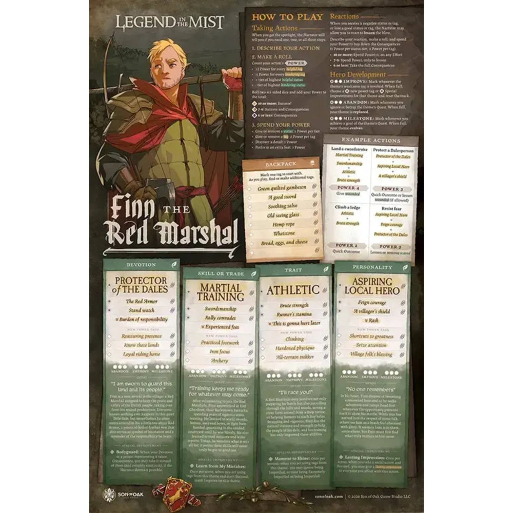Legend in the Mist - Character Pack (20)