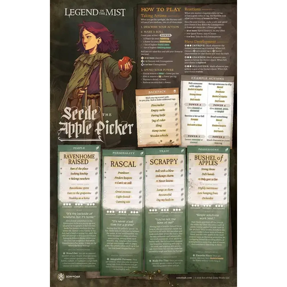 Legend in the Mist - Character Pack (20)
