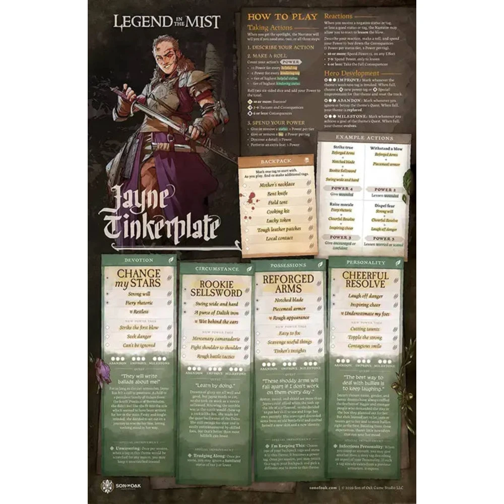 Legend in the Mist - Character Pack (20)