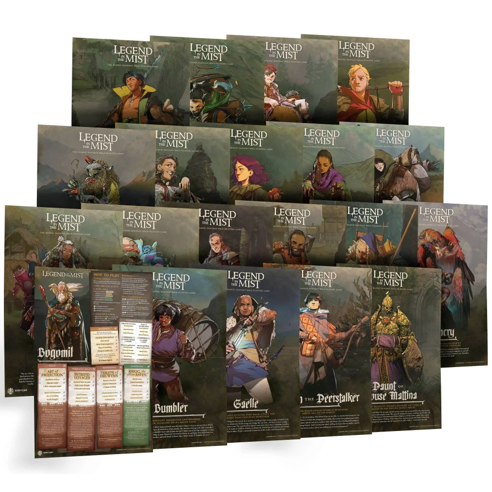 Legend in the Mist - Character Pack (20)