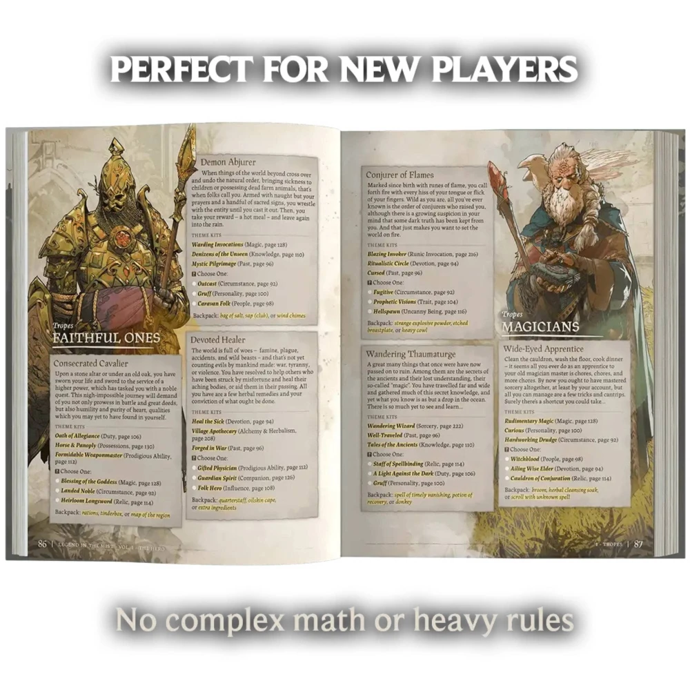 Legend in the Mist - Corebook