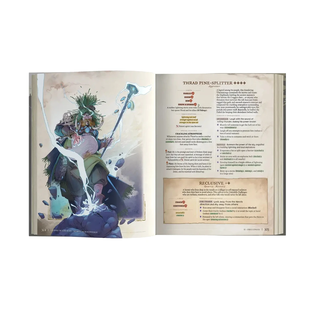 Legend in the Mist: Hearts of Ravensdale - Setting Book
